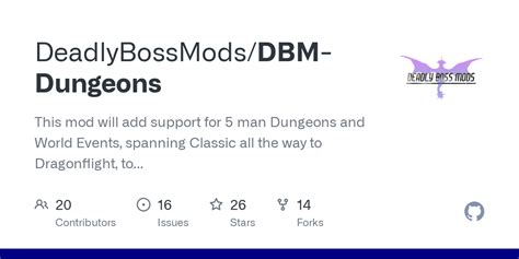 Releases · DeadlyBossMods/DBM.